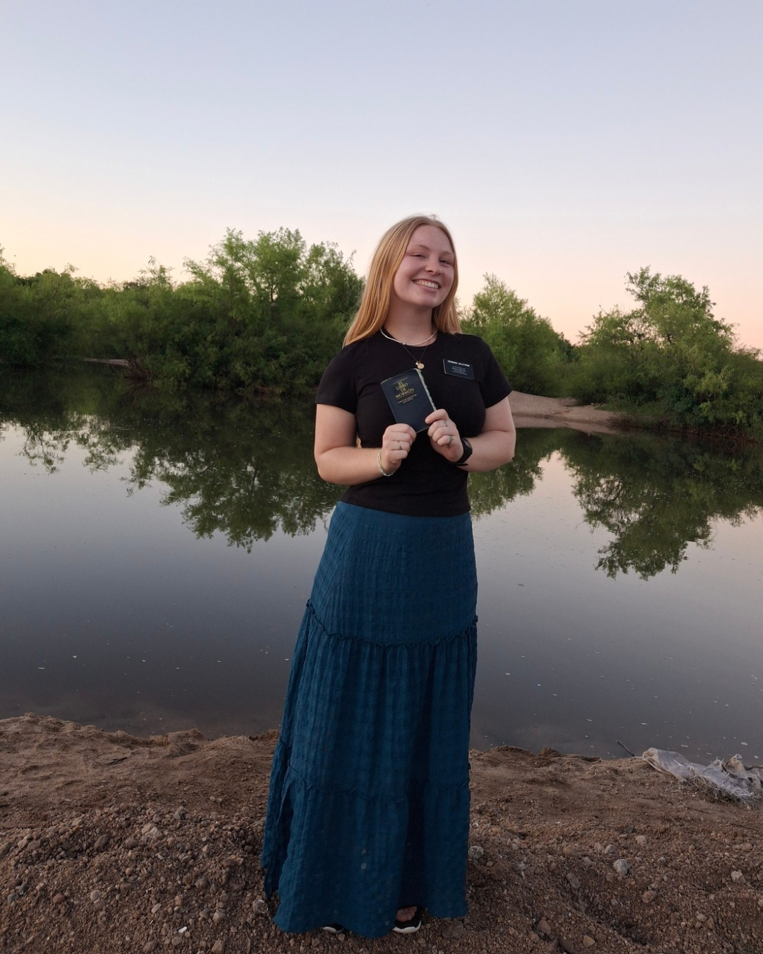 Grayce serving her mission